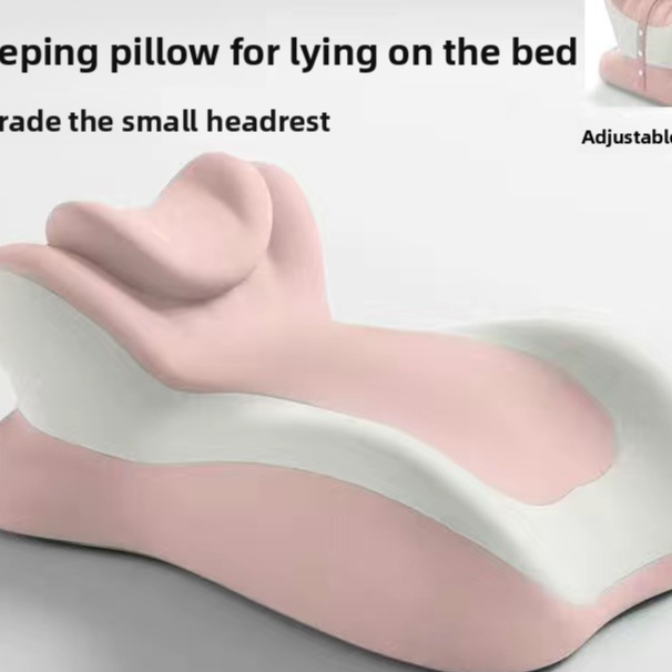 Memory foam side-sleeping pillow