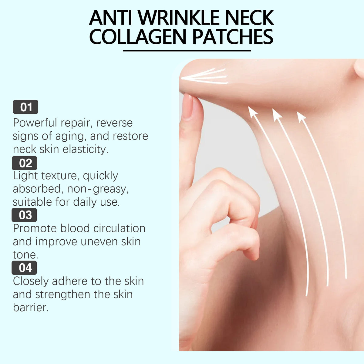 Collagen Neck Mask Patch Moisturizing Nourishing Skin Care