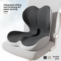 Memory Foam Posture Correction Seat Cushion with Lumbar Support
