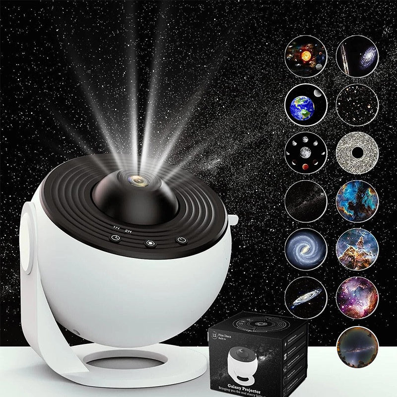 Starry Night Projection Lamp with Multiple Films