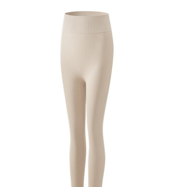 Seamless warm and thick long-sleeved pants