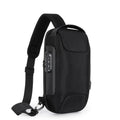 Men's Waterproof Anti-Theft Password Lock Oxford Cloth Chest Crossbody Bag