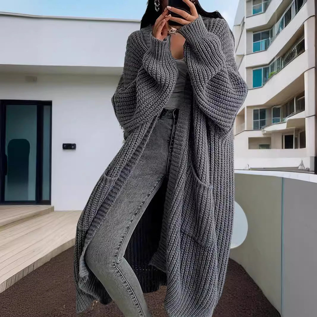 Long Sleeve Button Front Knit Cardigan