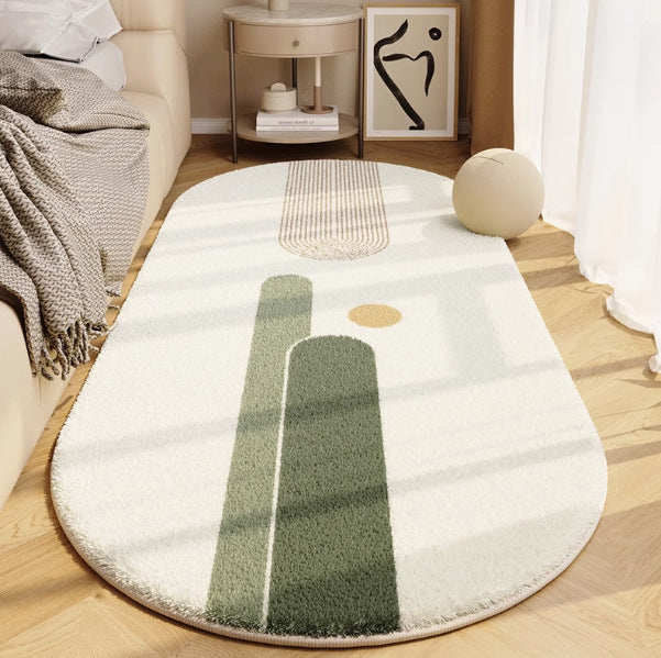 Morandi Imitation Cashmere Carpet Floor Mat