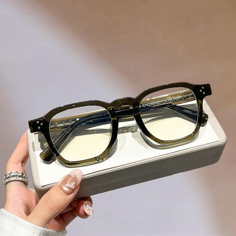 Korean Style Anti Blue Light Acetate Glasses