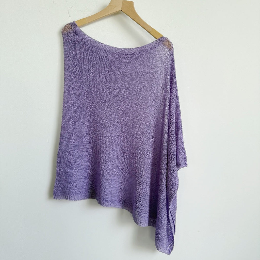 Cutout Knit Shawl