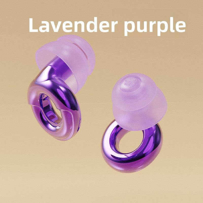 Noise Reducing Silicone Earplugs for Sleep and Work