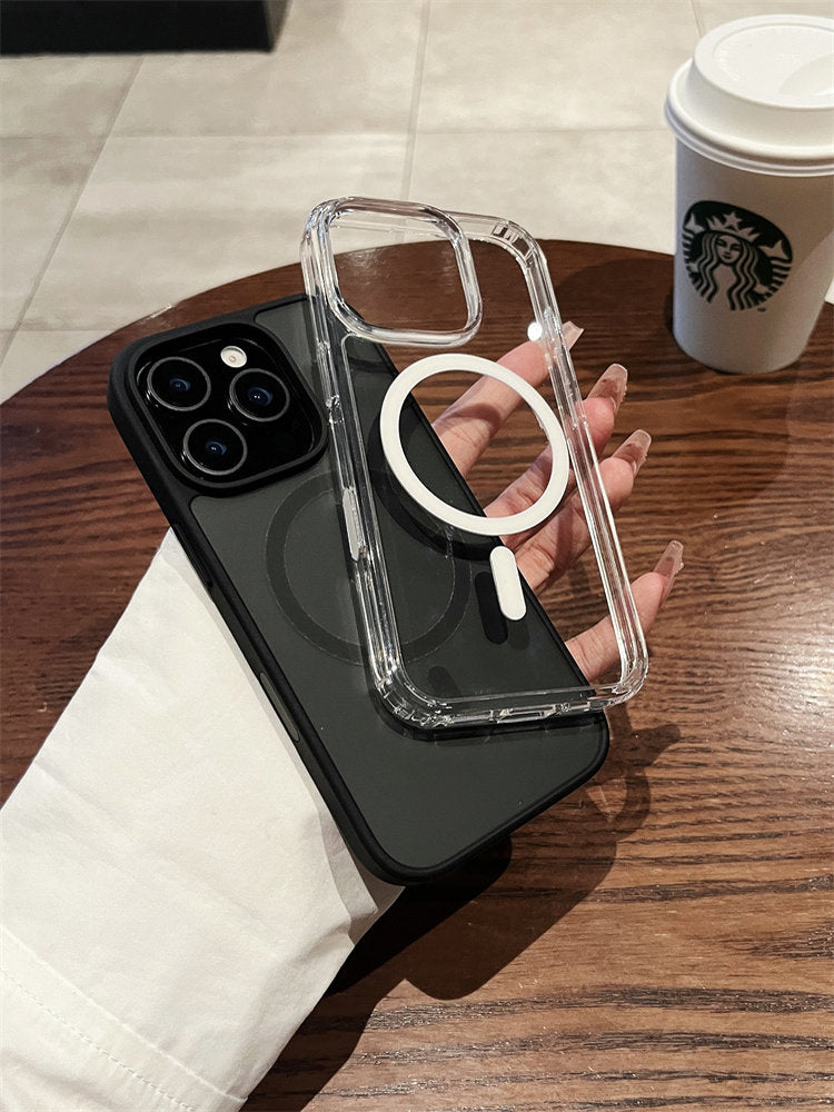 Magnetic Transparent Phone Case