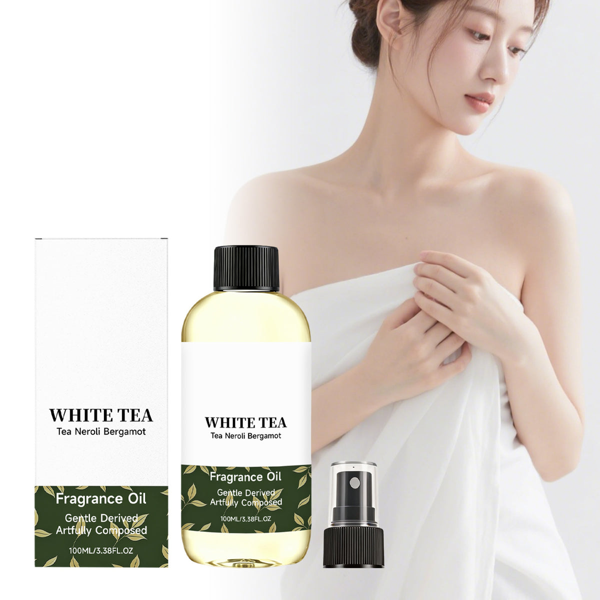 White Tea Aromatherapy Body Oil