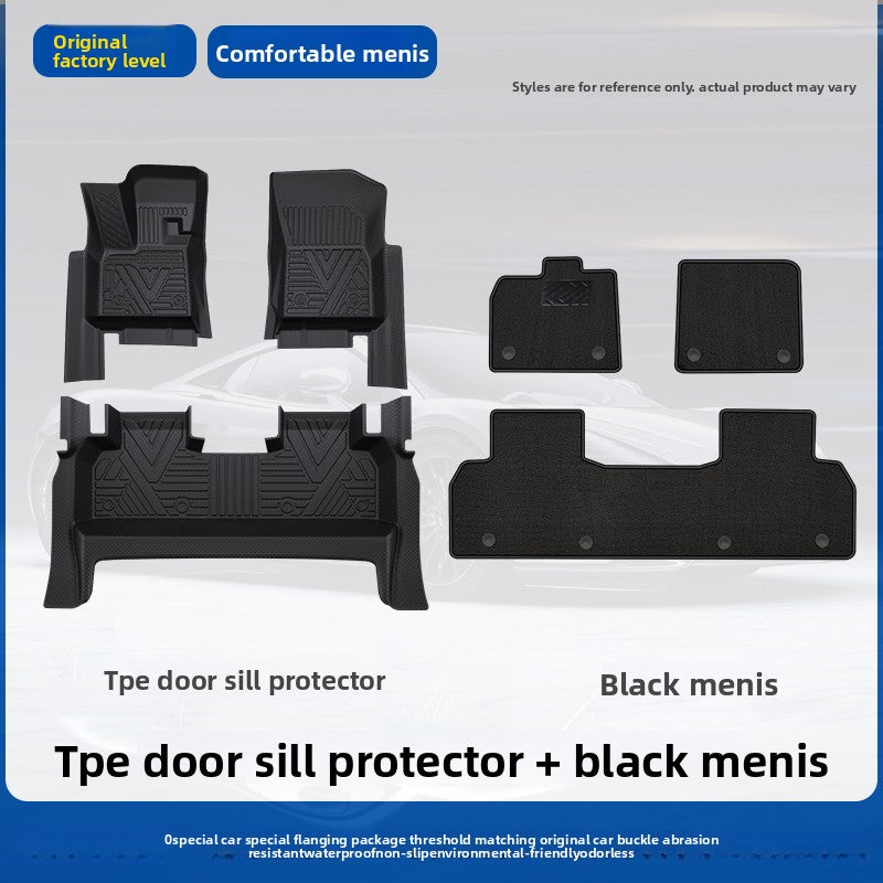 Custom TPE Floor Mats for Toyota Platinum 3X