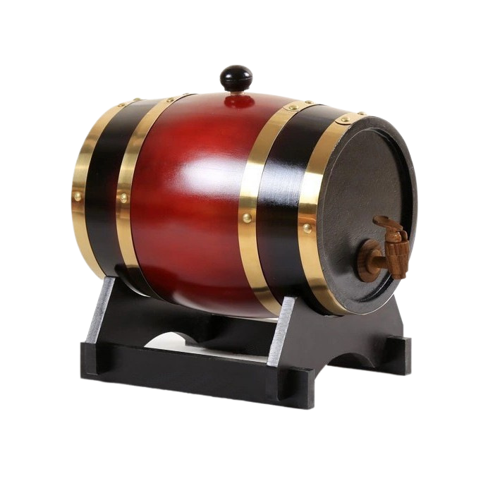 Handmade Wooden Beer Barrel