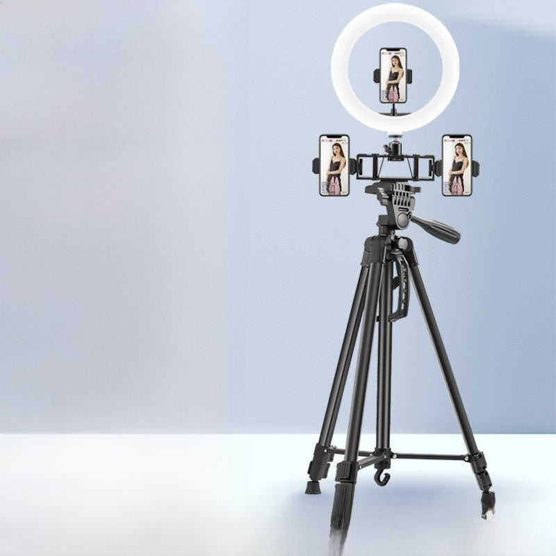 Adjustable Smartphone Camera Tripod with Fill Light