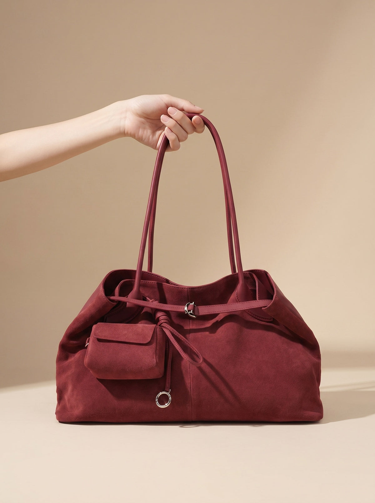 Genuine Leather Tote Shoulder Bag