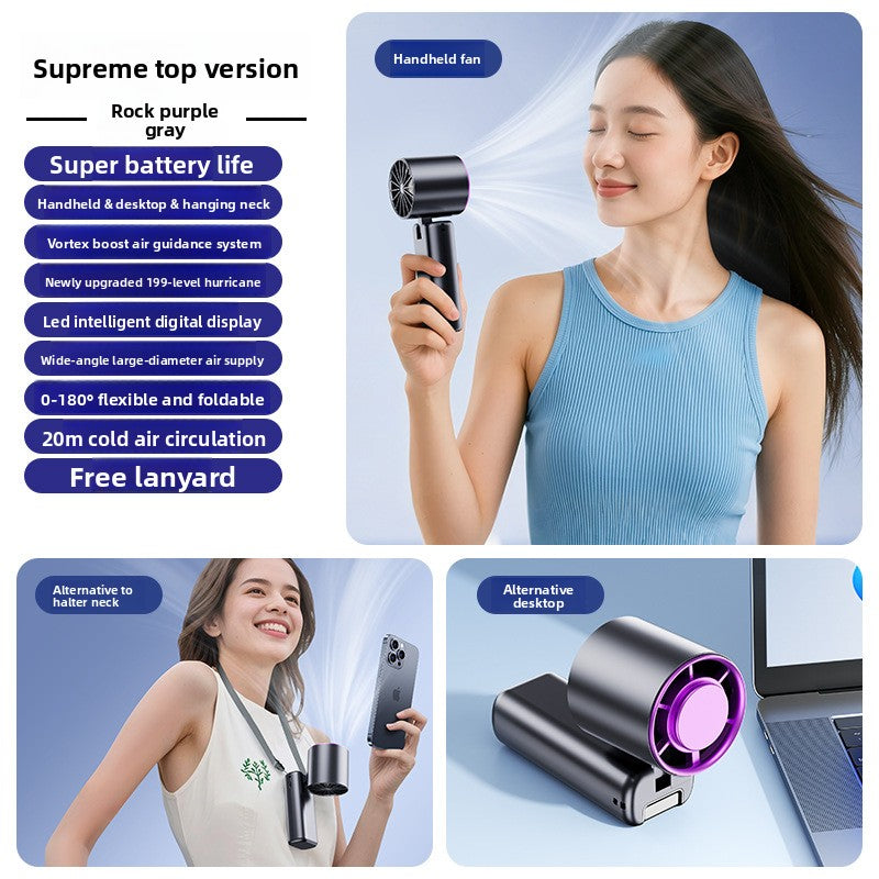 Refrigeration handheld small fan