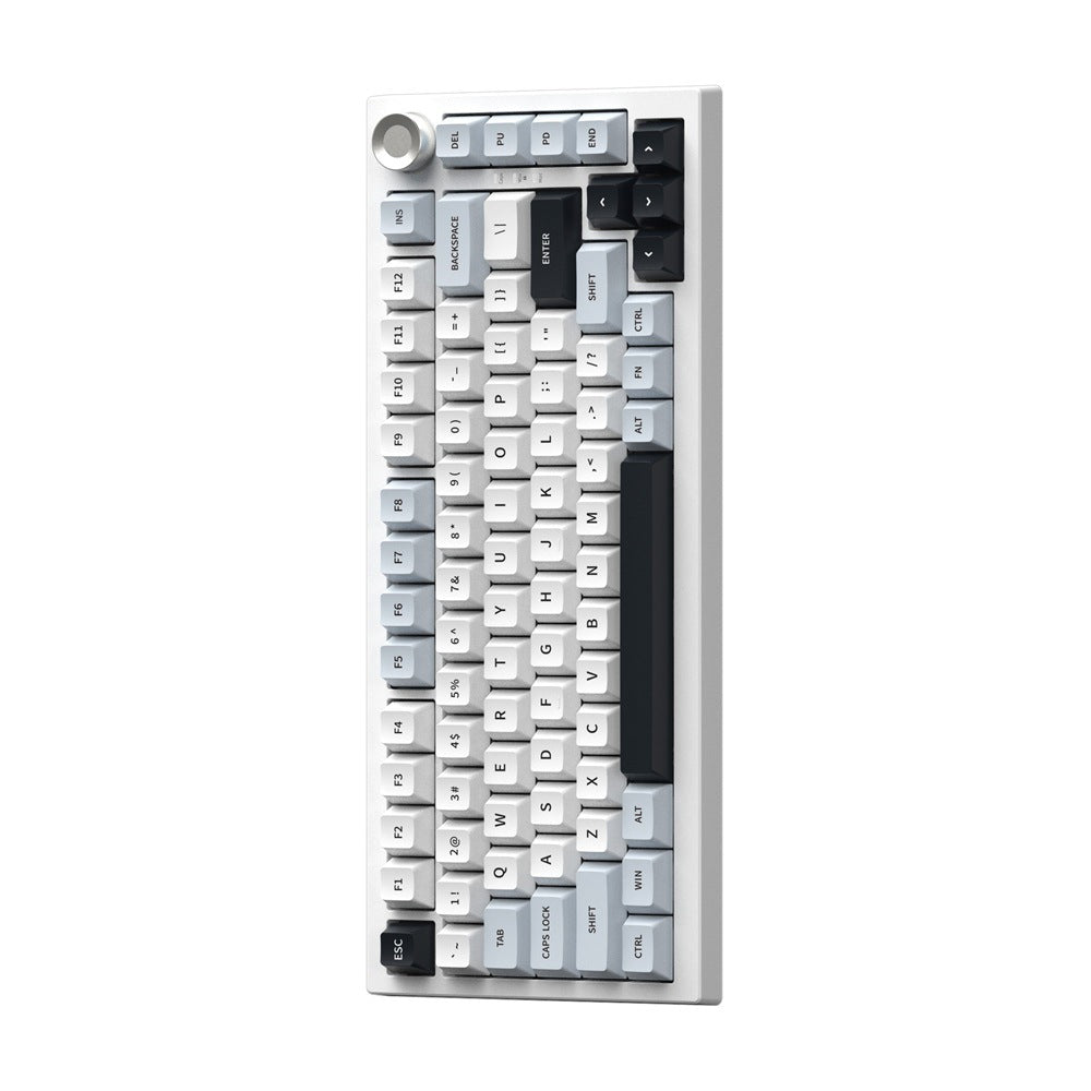 87-Key Triple Mode RGB Side-Engraved PBT Mechanical Keyboard
