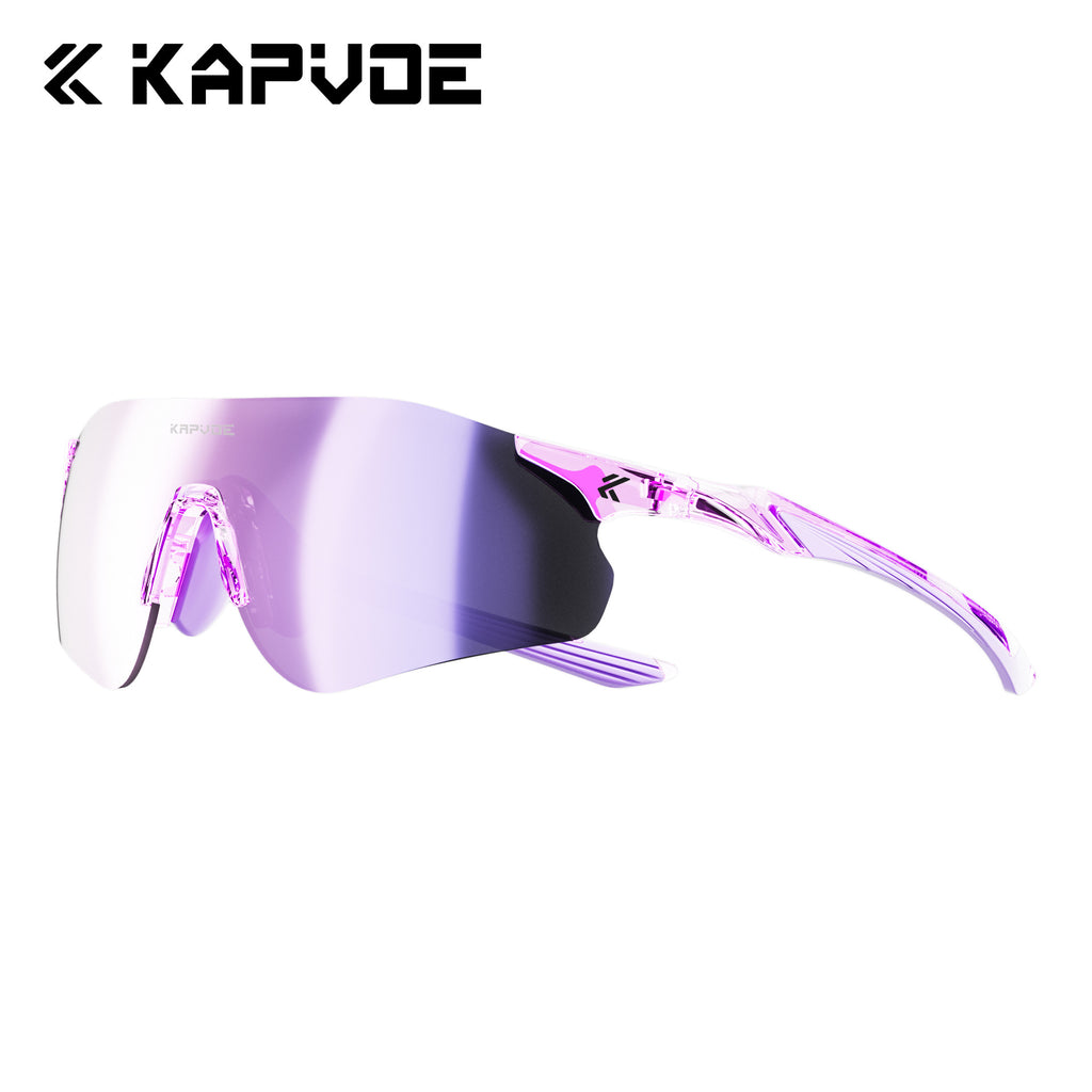 Photochromic Sports Sunglasses Windproof Cycling Glasses