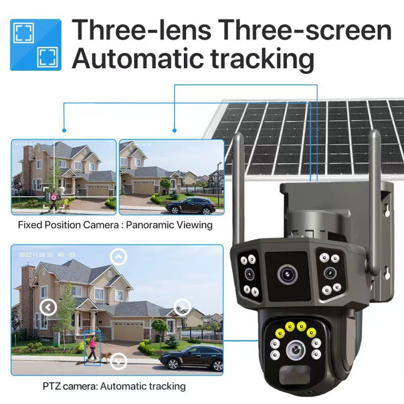 V380Pro Solar Surveillance Camera