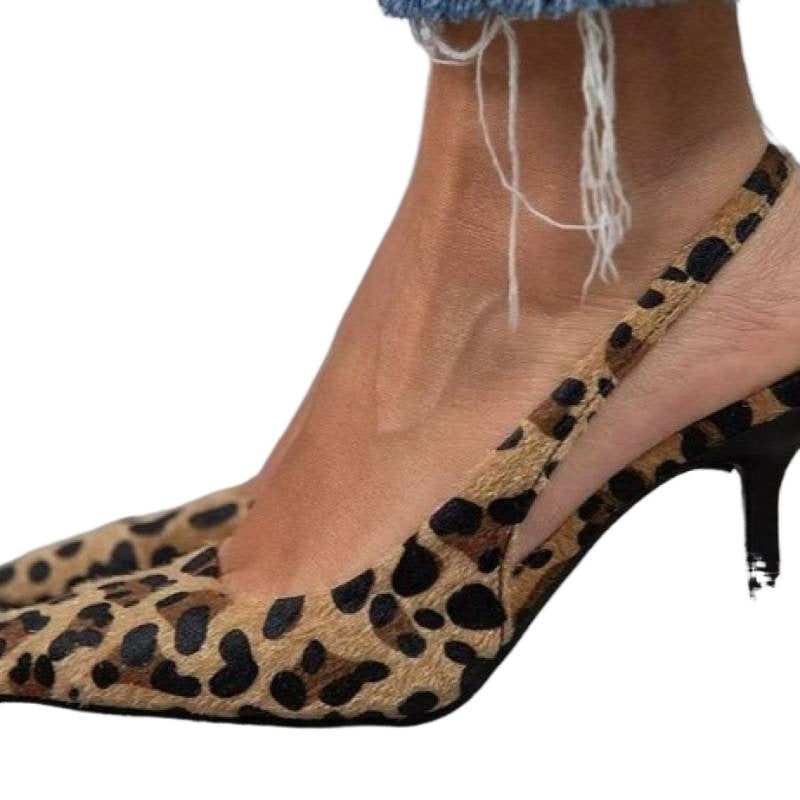 Fashion High-Heeled Pointed-Toe Women Sandals