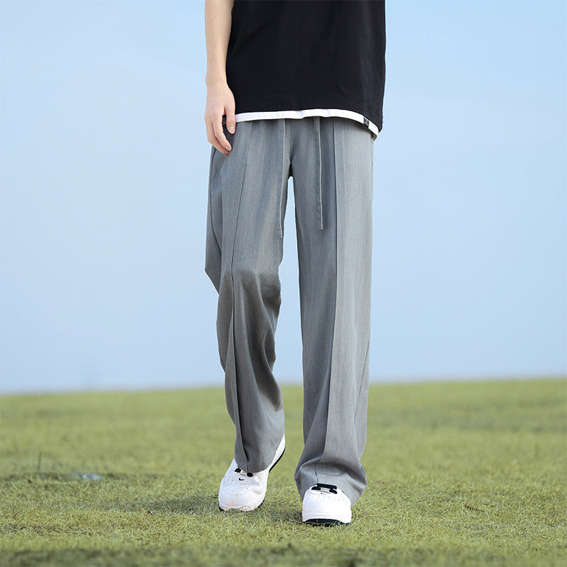 Retro Ice Silk Trousers