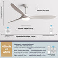 Retro Style Ceiling Fan with Light
