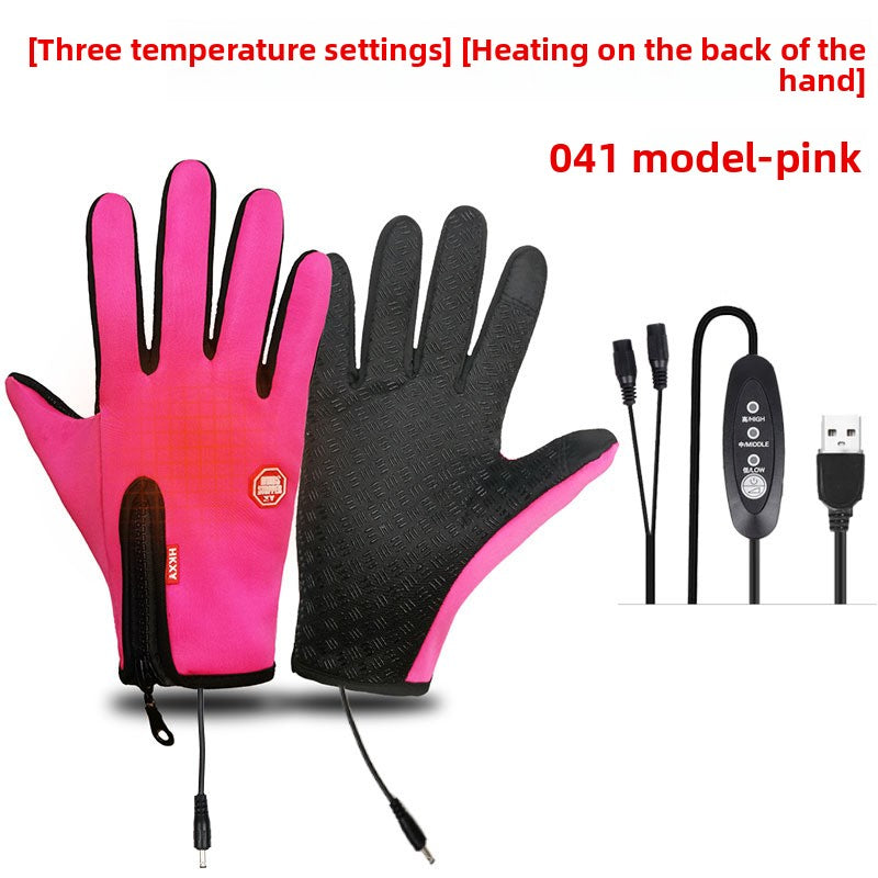 USB heated gloves