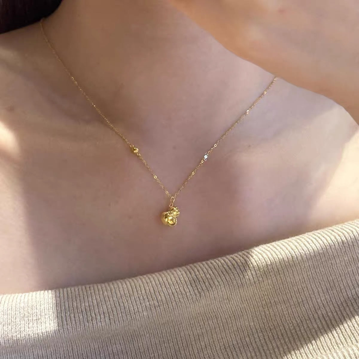 Niche Design Titanium Steel Necklace