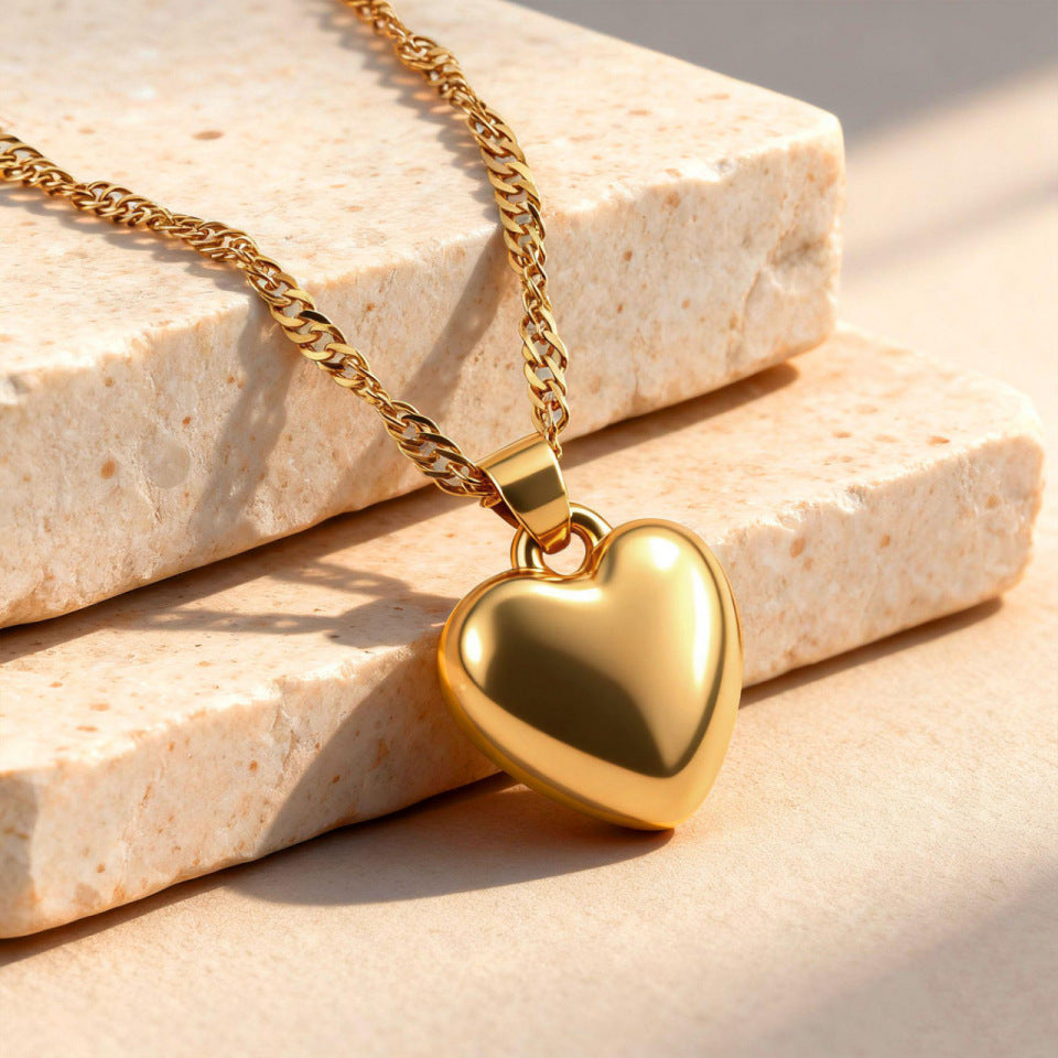 Heart Photo Frame Necklace