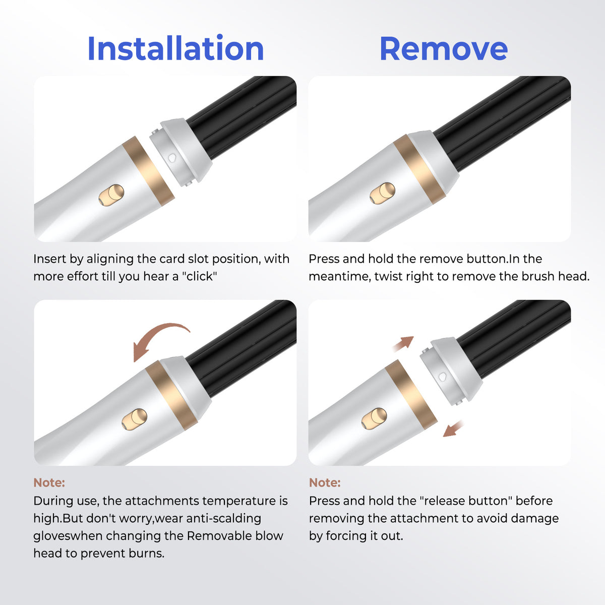 Multifunctional Hot Air Comb