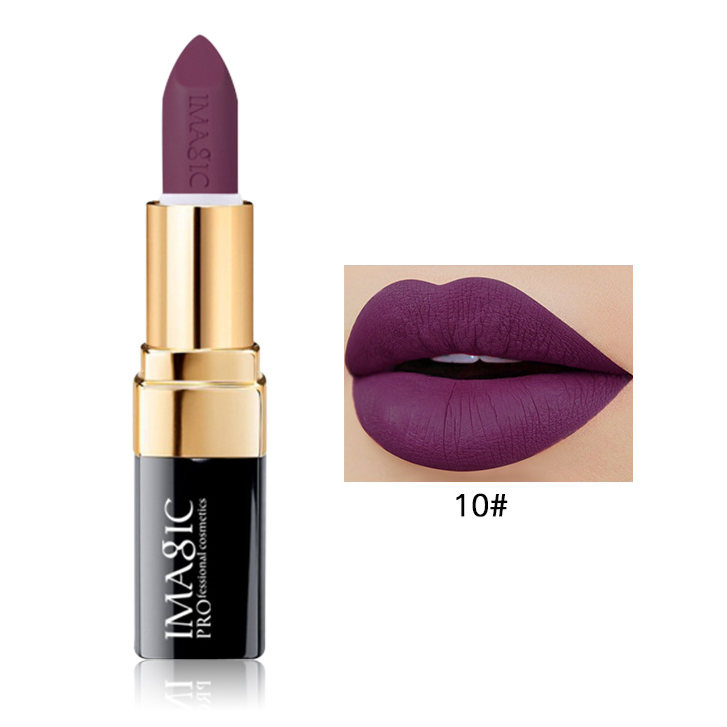 Black tube gold ring matte matte matte face lipstick