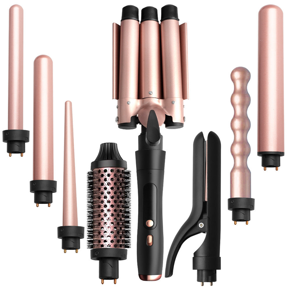 Multi Barrel Curling Iron with LCD Display