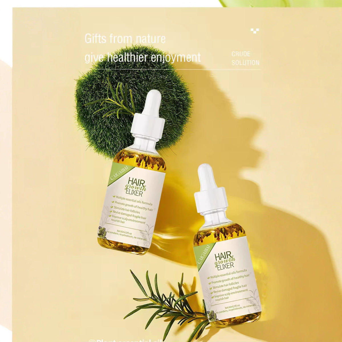 Rosemary Hair Care Essential Oil Drops