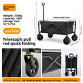 Portable Folding Camping Cart with Wheels