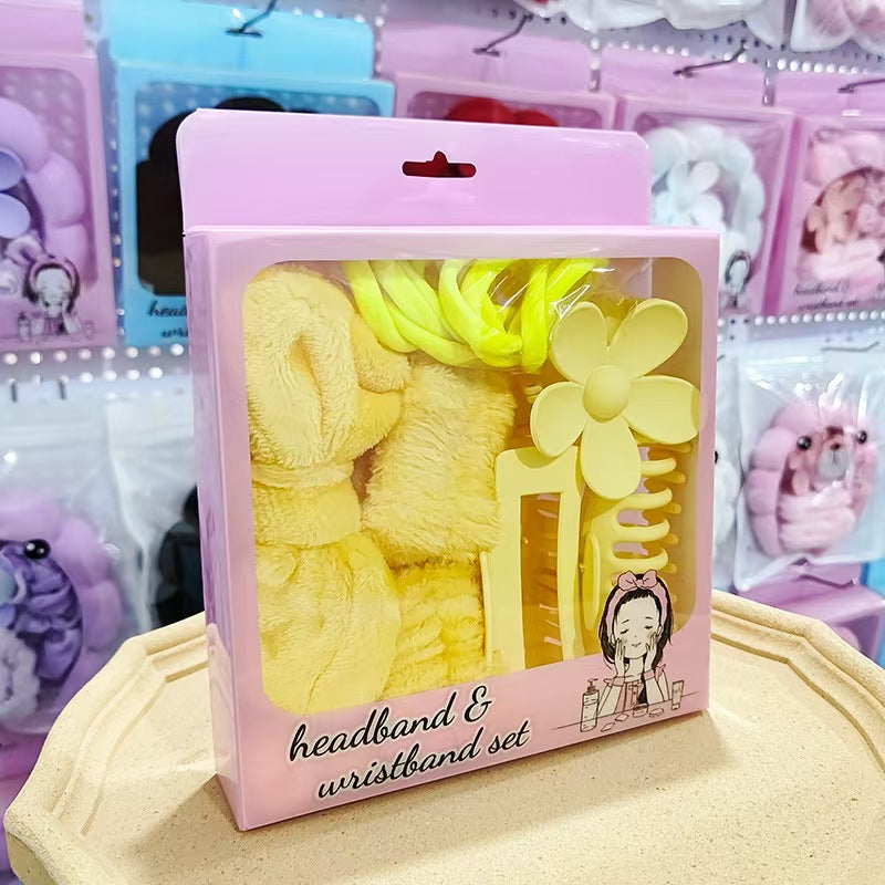 Soft Fabric Hair Accessories Set