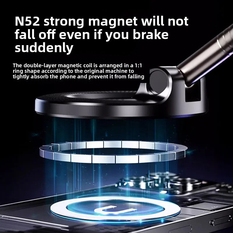 Vacuum Adsorption Magnetic Phone Holder