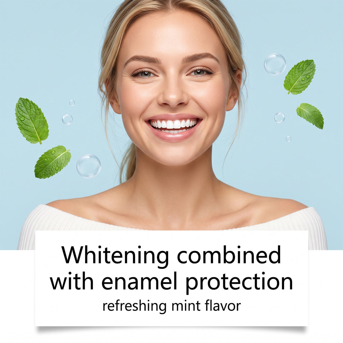 Nicotinamide toothpaste dense foam mild dentifrice care toothpaste