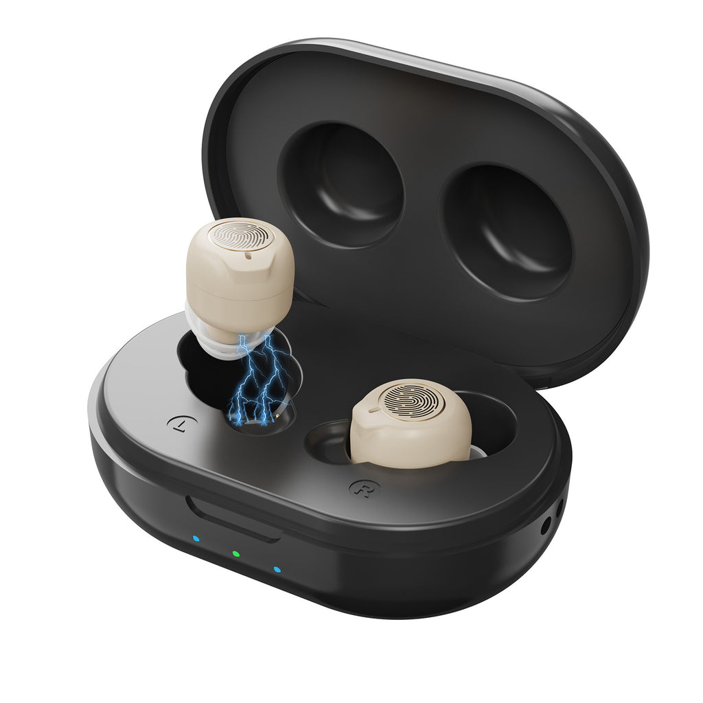 CIC Hearing Aid with Magnetic Charging