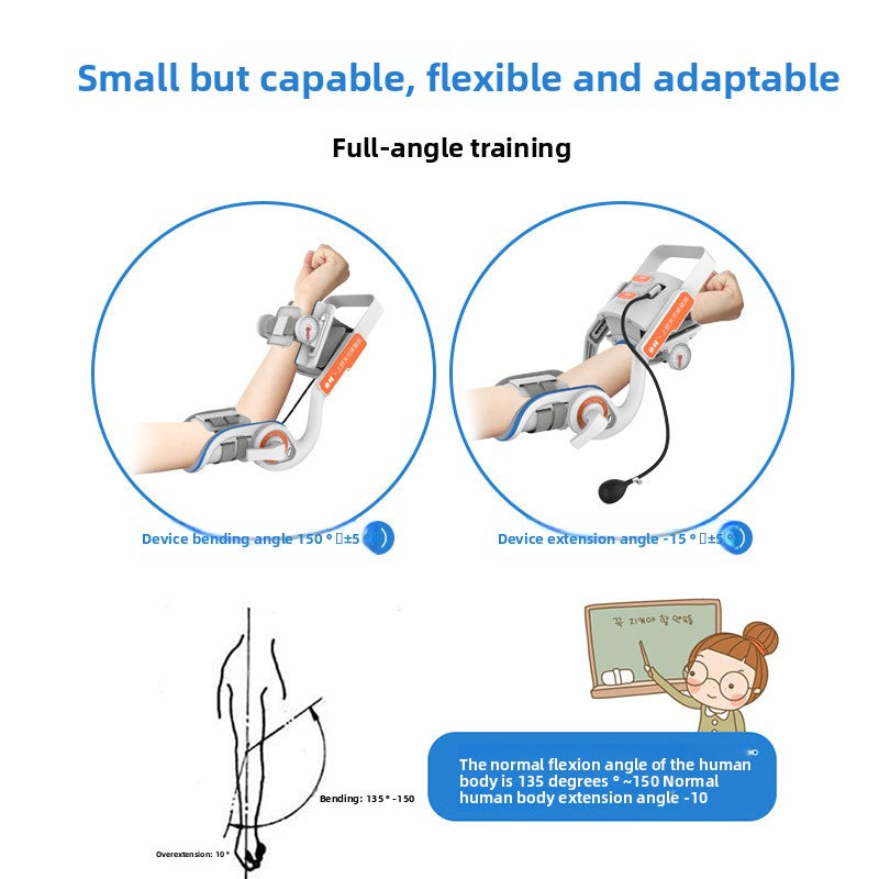 Joint rehabilitation training device home arm bending straight
