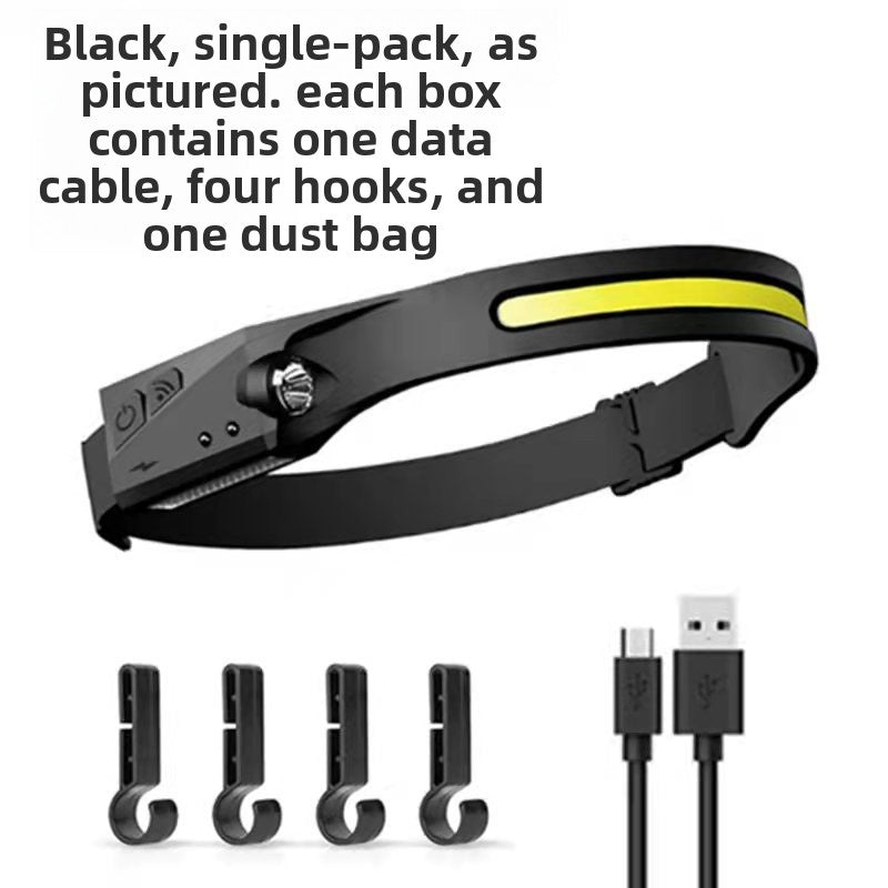 USB Rechargeable Sensor Headlamp