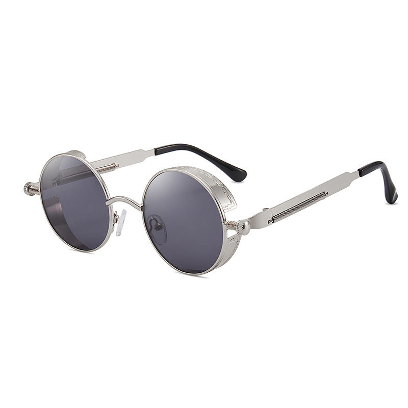 Retro Punk Hip-Hop Sunglasses with UV Protection