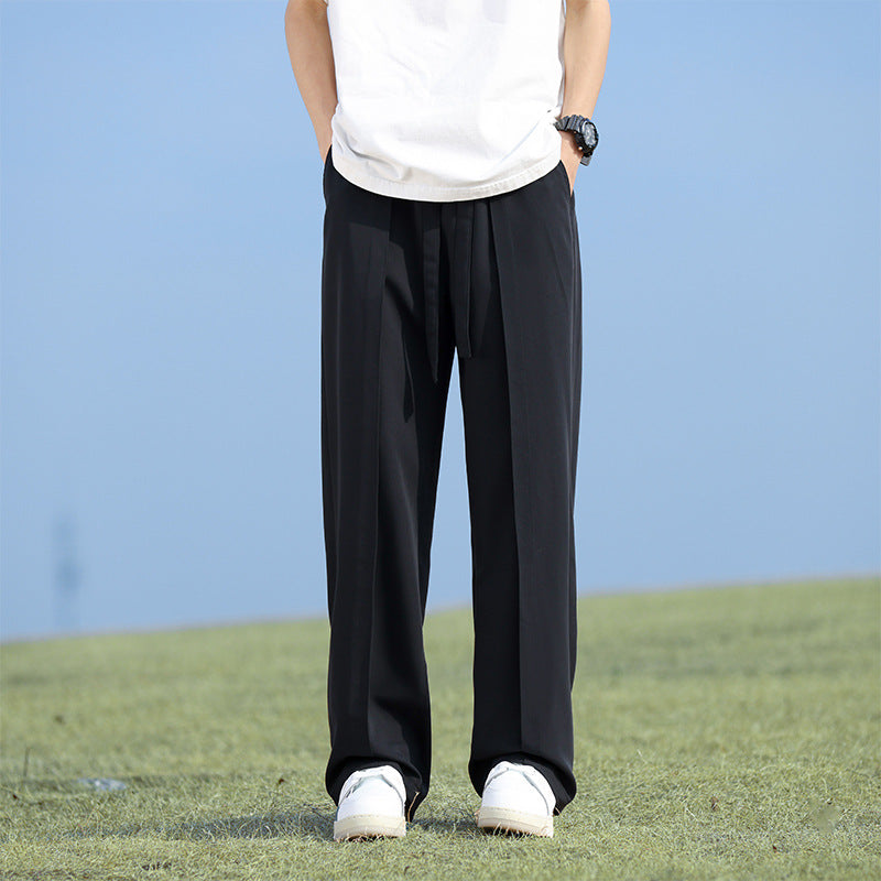 Retro Ice Silk Trousers