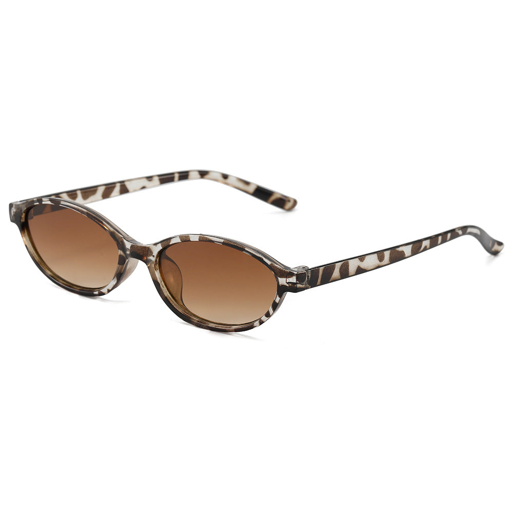Oval Frame UV Protection Sunglasses