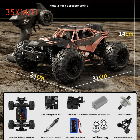 1:16 High-Speed RC Off-Road Climbing Car