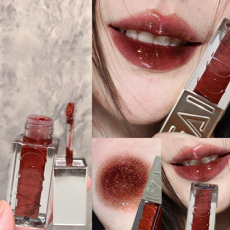 Layered lip glaze