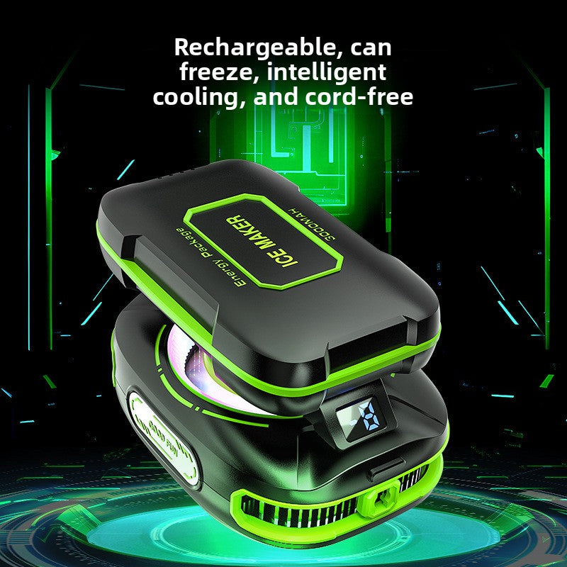 Mobile phone heat sink magnetic attachment