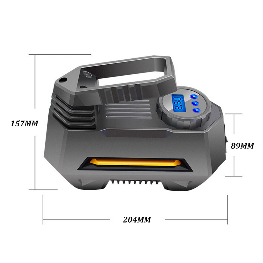 Portable Car Tire Inflator Pump with Digital Display