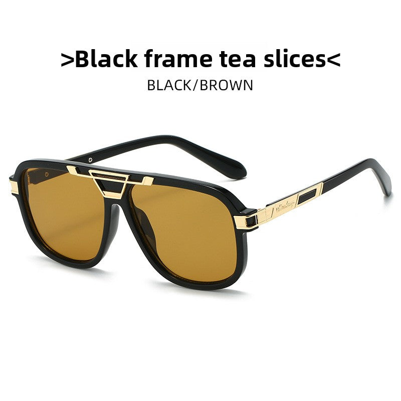 Fashion Double Beam Polarized UV400 Sunglasses