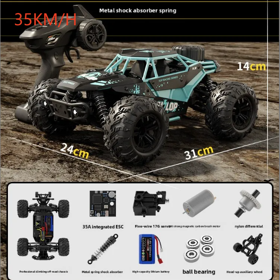 1:16 High-Speed RC Off-Road Climbing Car