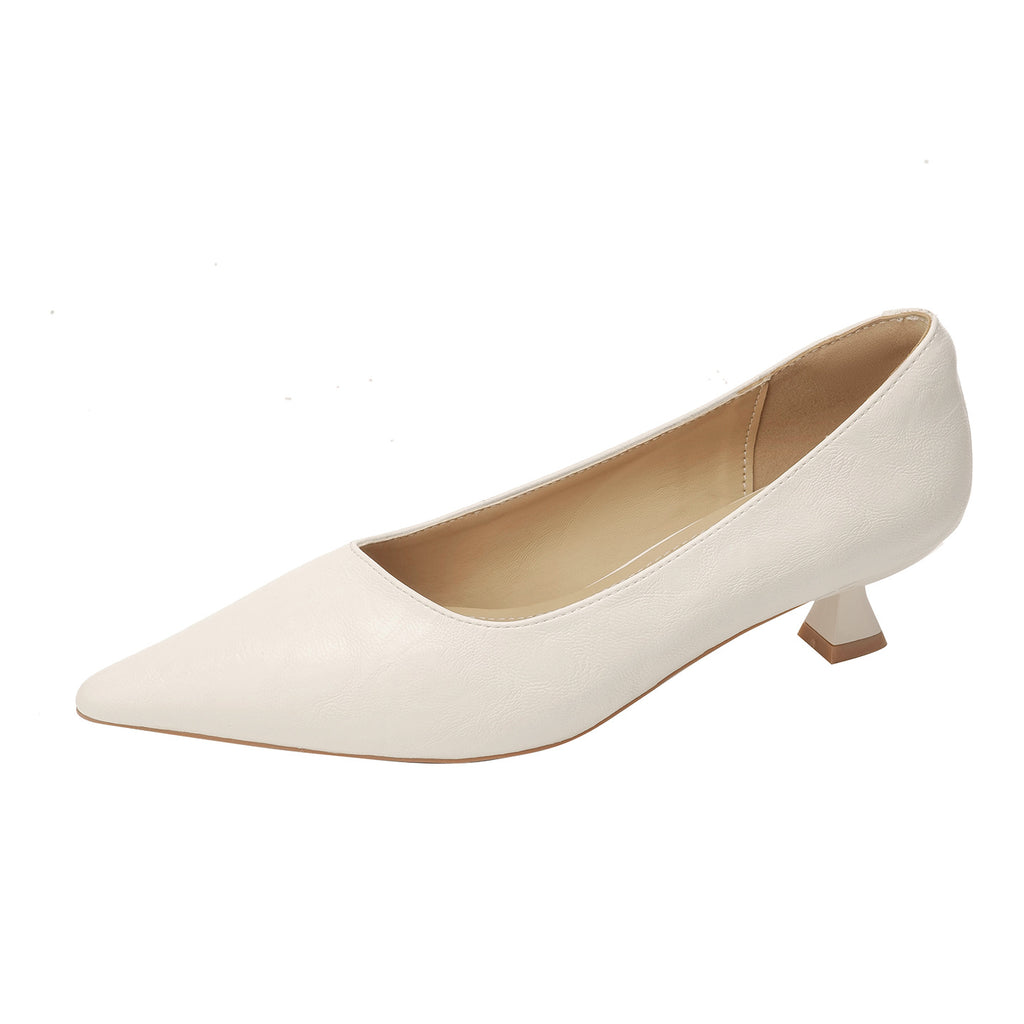 Retro Pointed Toe Pumps