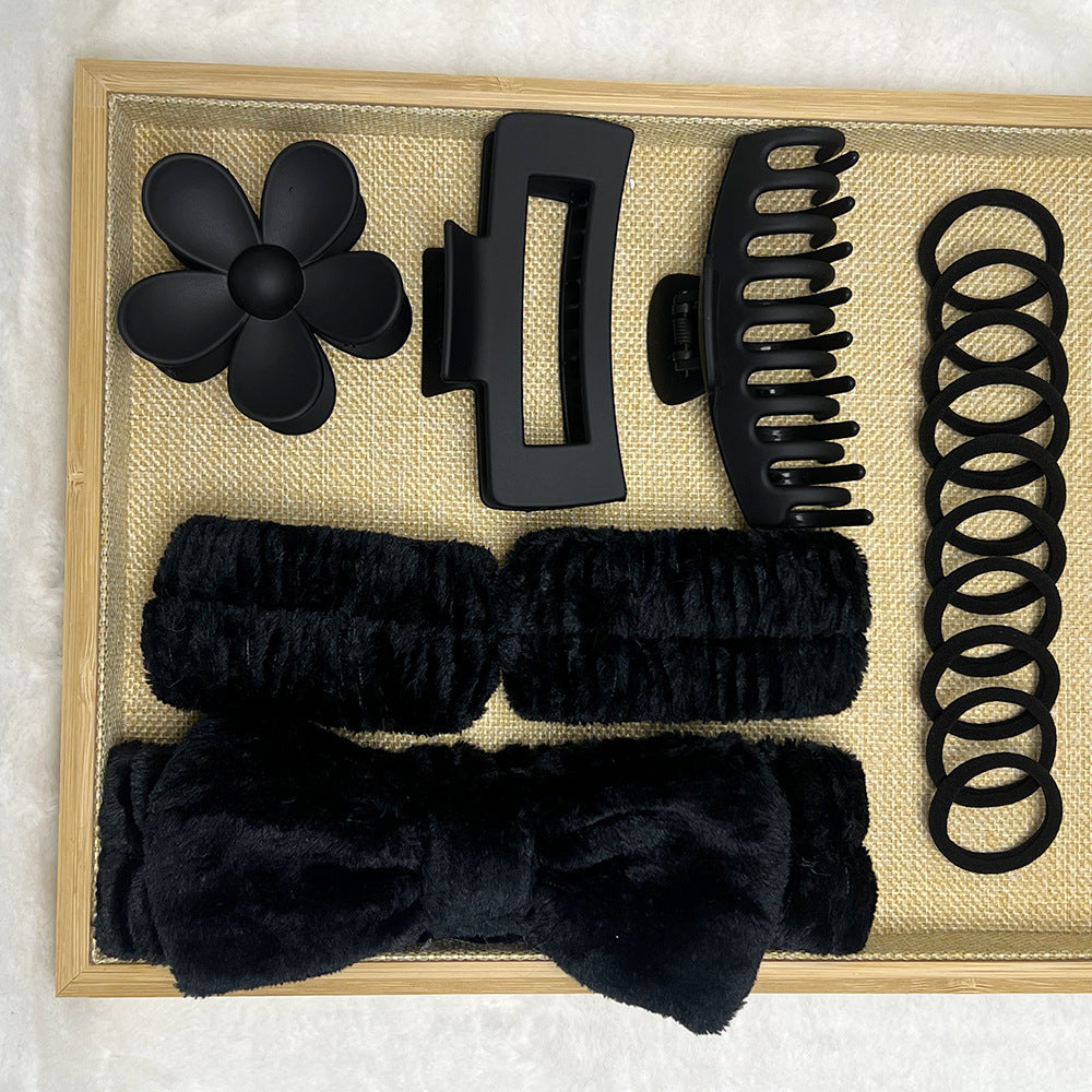 Soft Fabric Hair Accessories Set
