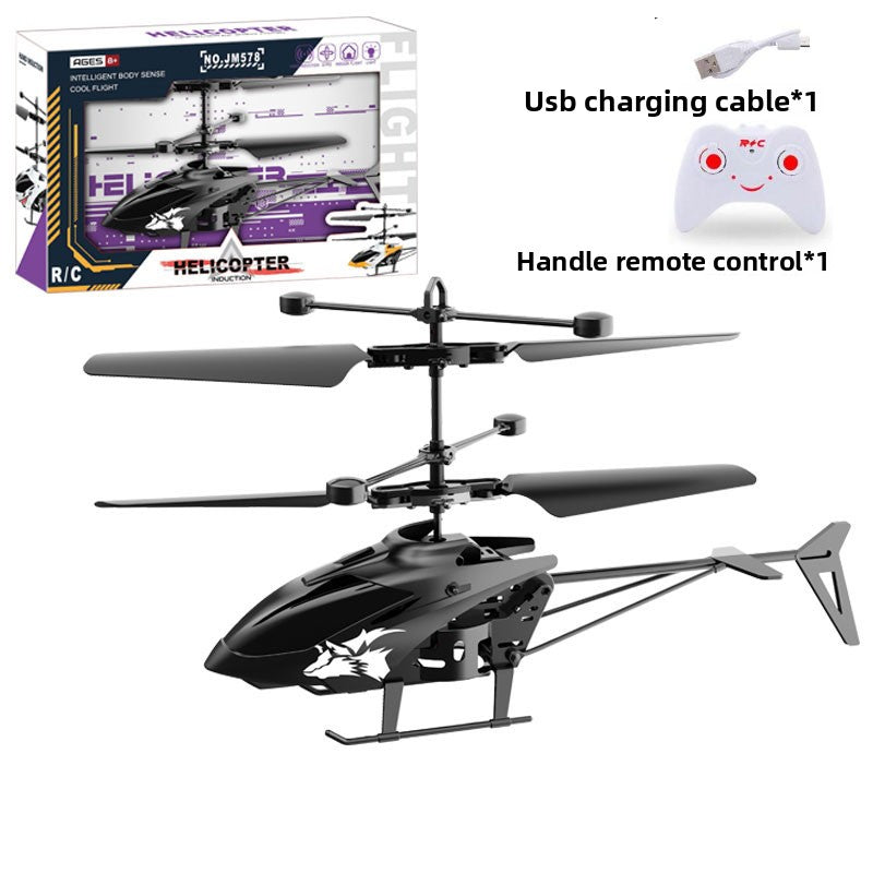Remote Control Helicopter Drone with Sensor Technology